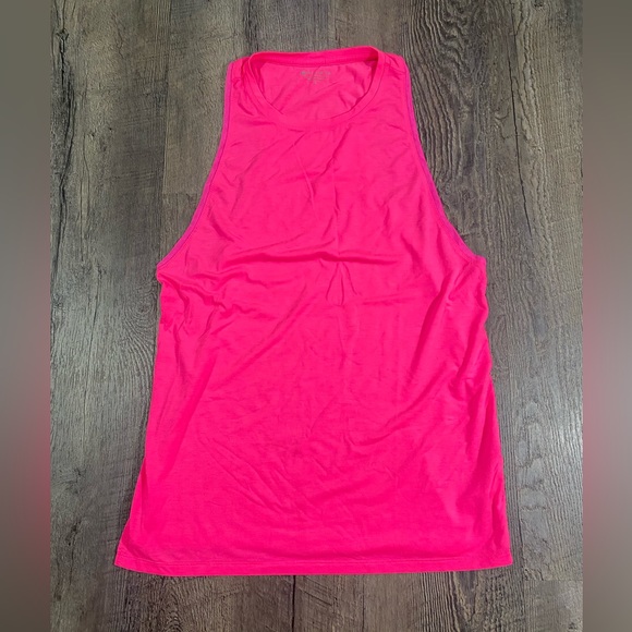 ATHLETA Pink Racerback Tank - Picture 2 of 5